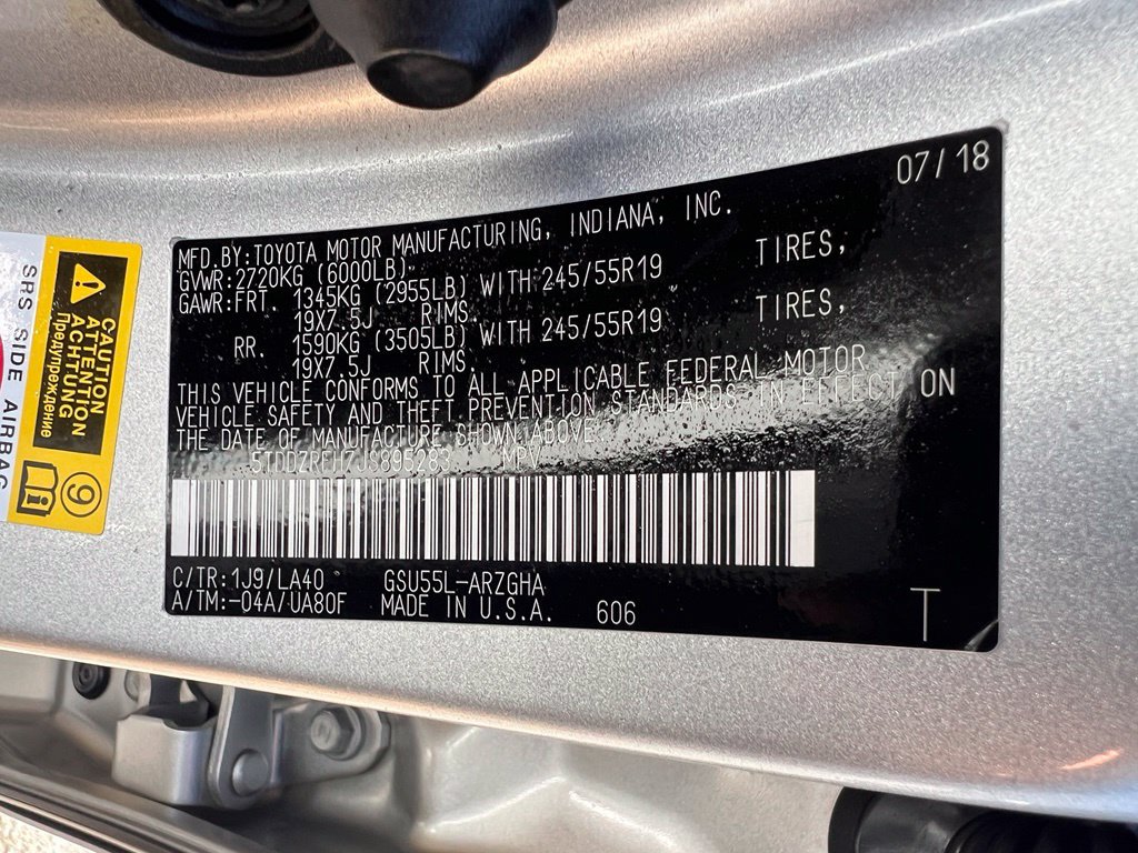 Certified 2018 Toyota Highlander Limited Platinum AWD/4WD image 49
