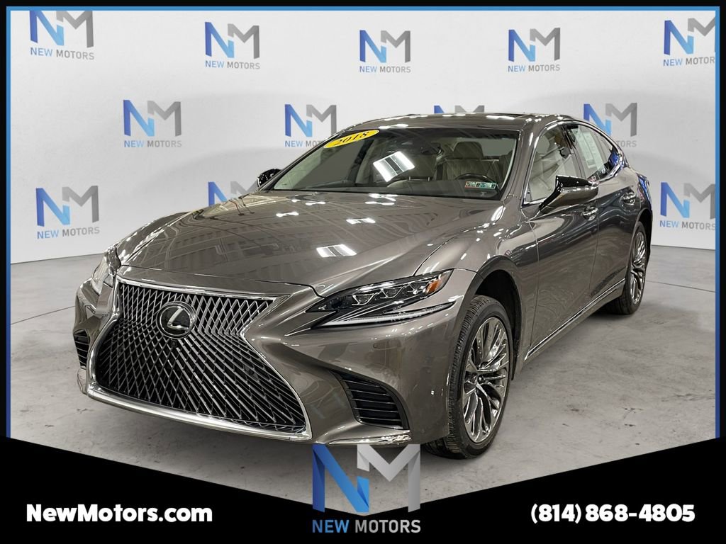 Used 2018 Lexus LS 500 w/ Interior Upgrade Package 360° Tour