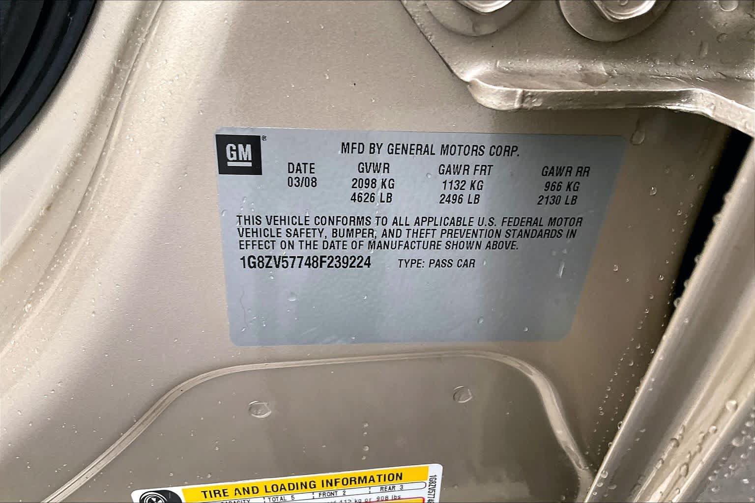 Used 2008 Saturn Aura XR w/ Premium Trim Package FWD image 34