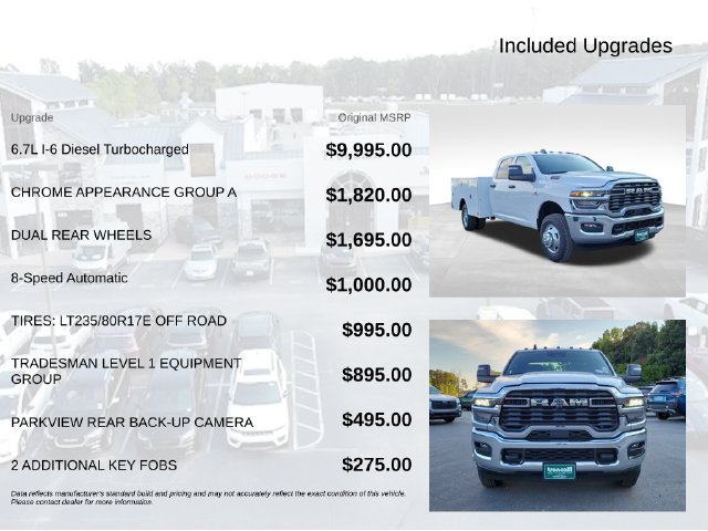New 2027 RAM 3500 Tradesman w/ Chrome Appearance Group A AWD/4WD image 5