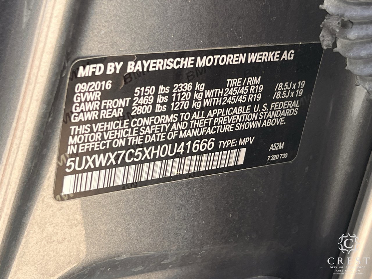 Used 2017 BMW X3 xDrive35i AWD/4WD image 33