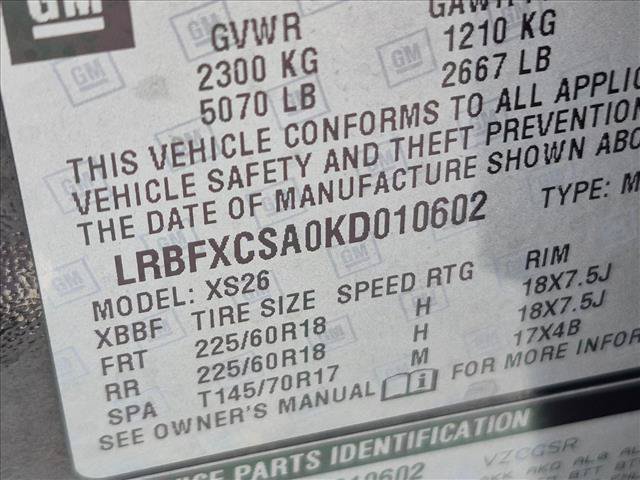 Certified 2019 Buick Envision Essence FWD image 15