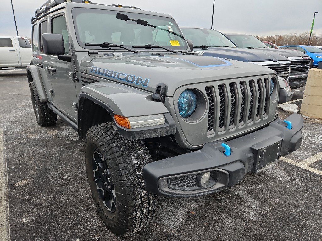 Used 2021 Jeep Wrangler Unlimited Rubicon 4xe w/ Cold Weather Group image 3