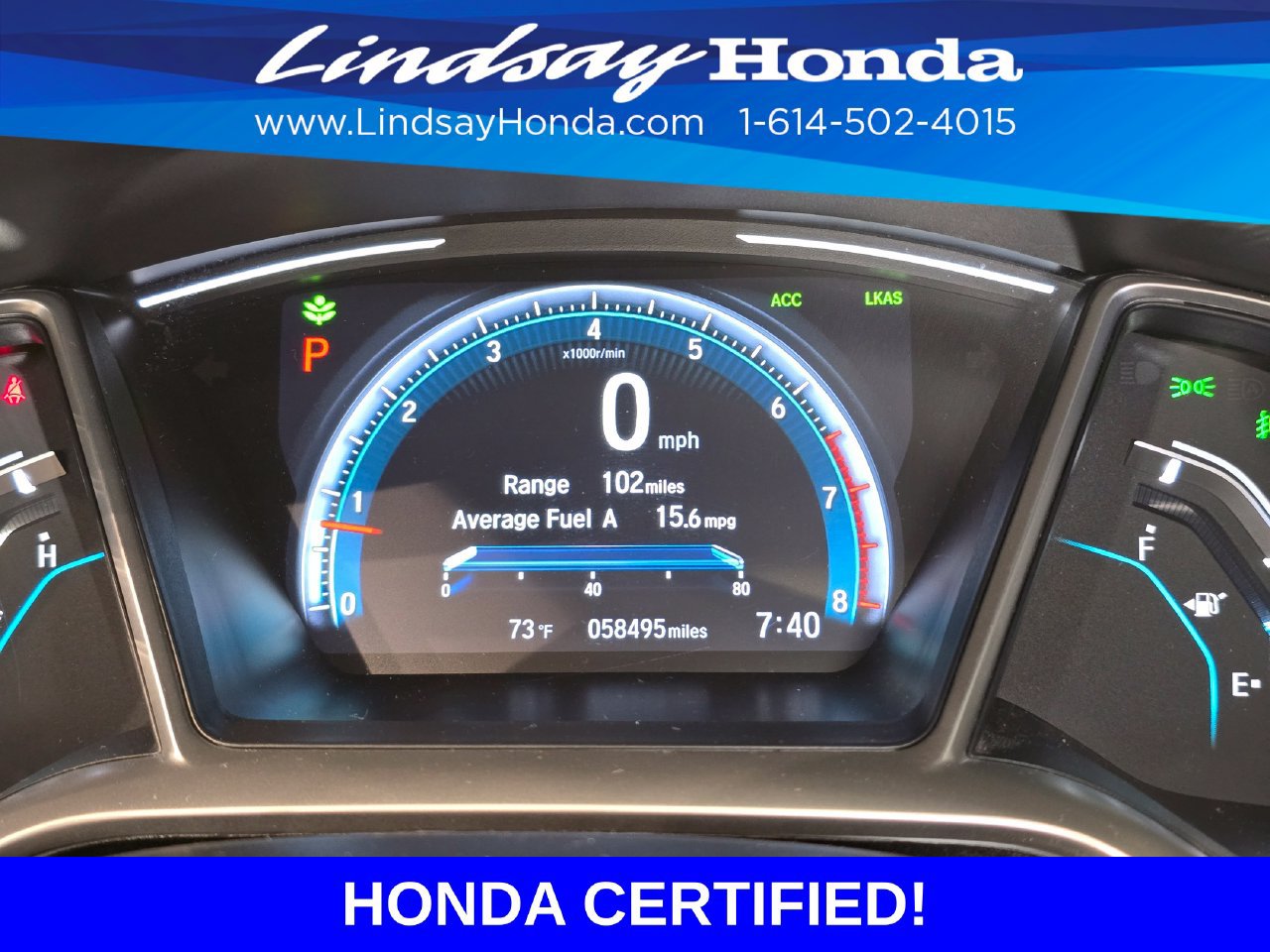 Certified 2021 Honda Civic EX image 14