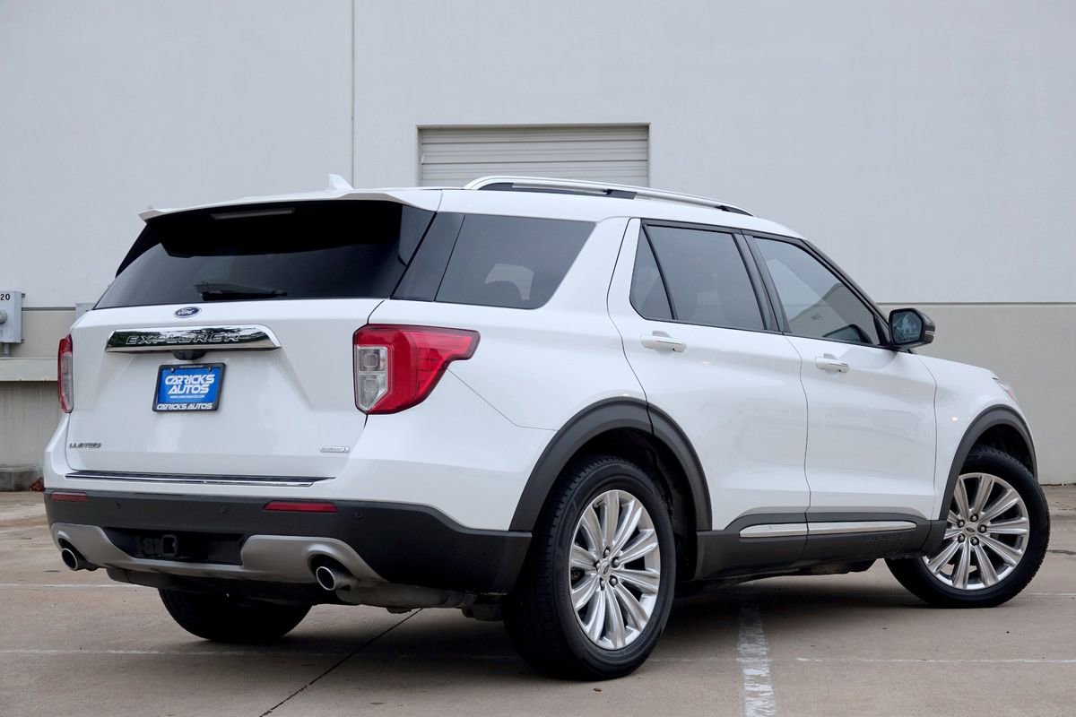 Used 2020 Ford Explorer Limited w/ Class III Trailer Tow Package RWD image 3