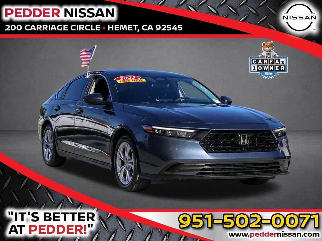 Used 2025 Honda Accord LX