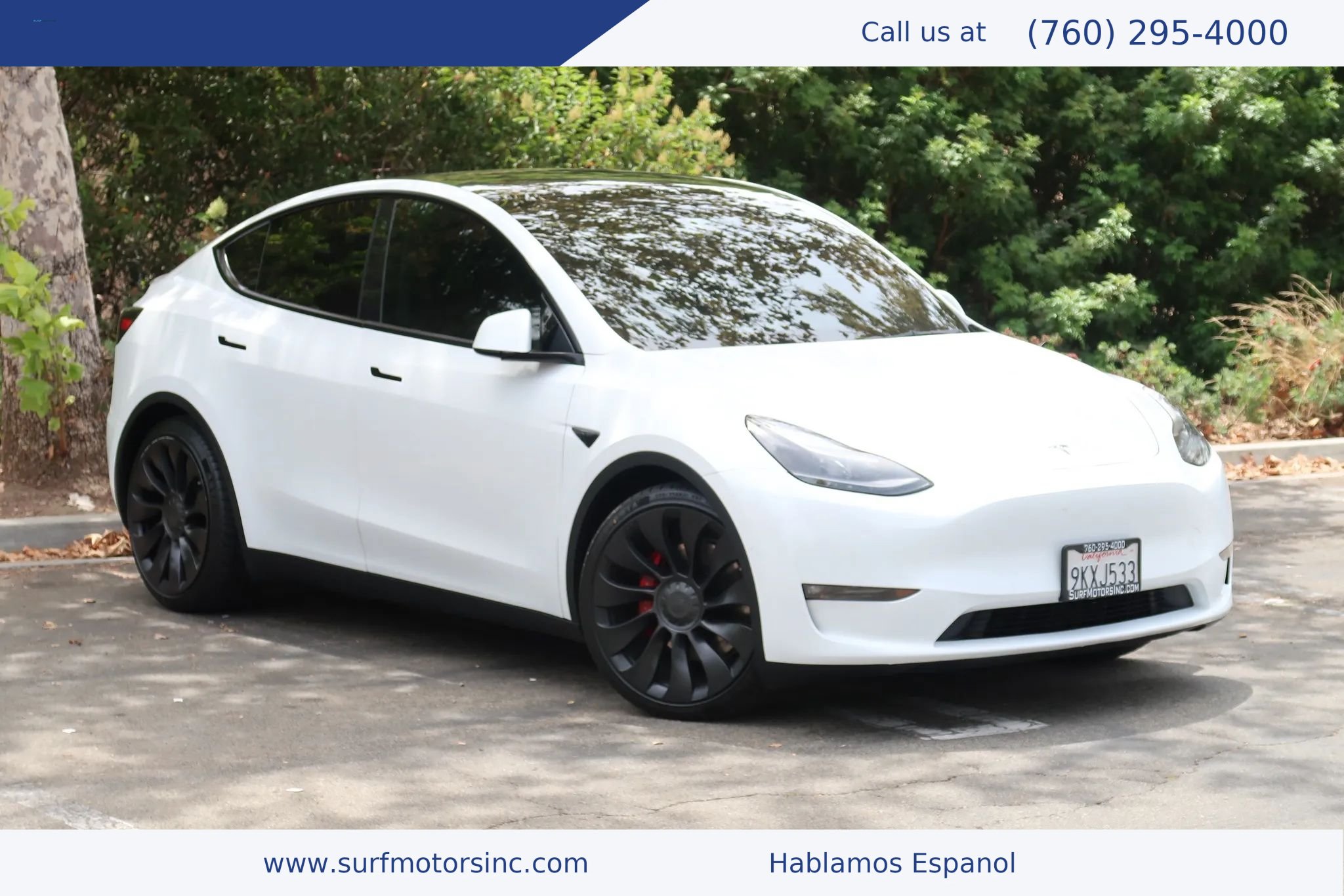 Used 2021 Tesla Model Y Performance AWD/4WD image 1