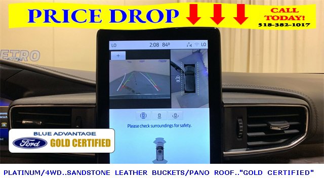 Certified 2022 Ford Explorer Platinum w/ Equipment Group 601A image 48