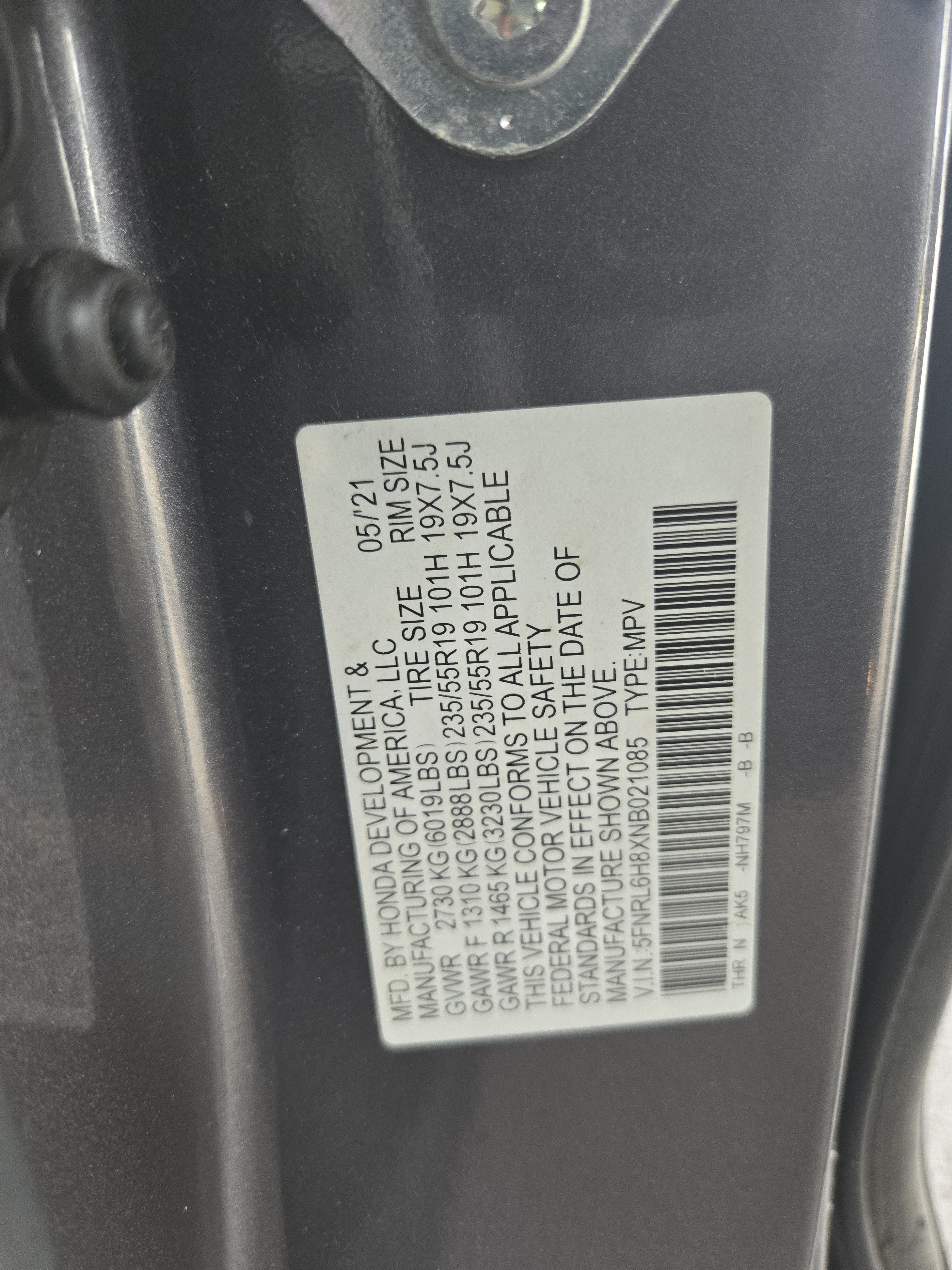Used 2022 Honda Odyssey Touring image 30
