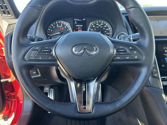 Certified 2024 INFINITI Q50 Red Sport 400 image 25