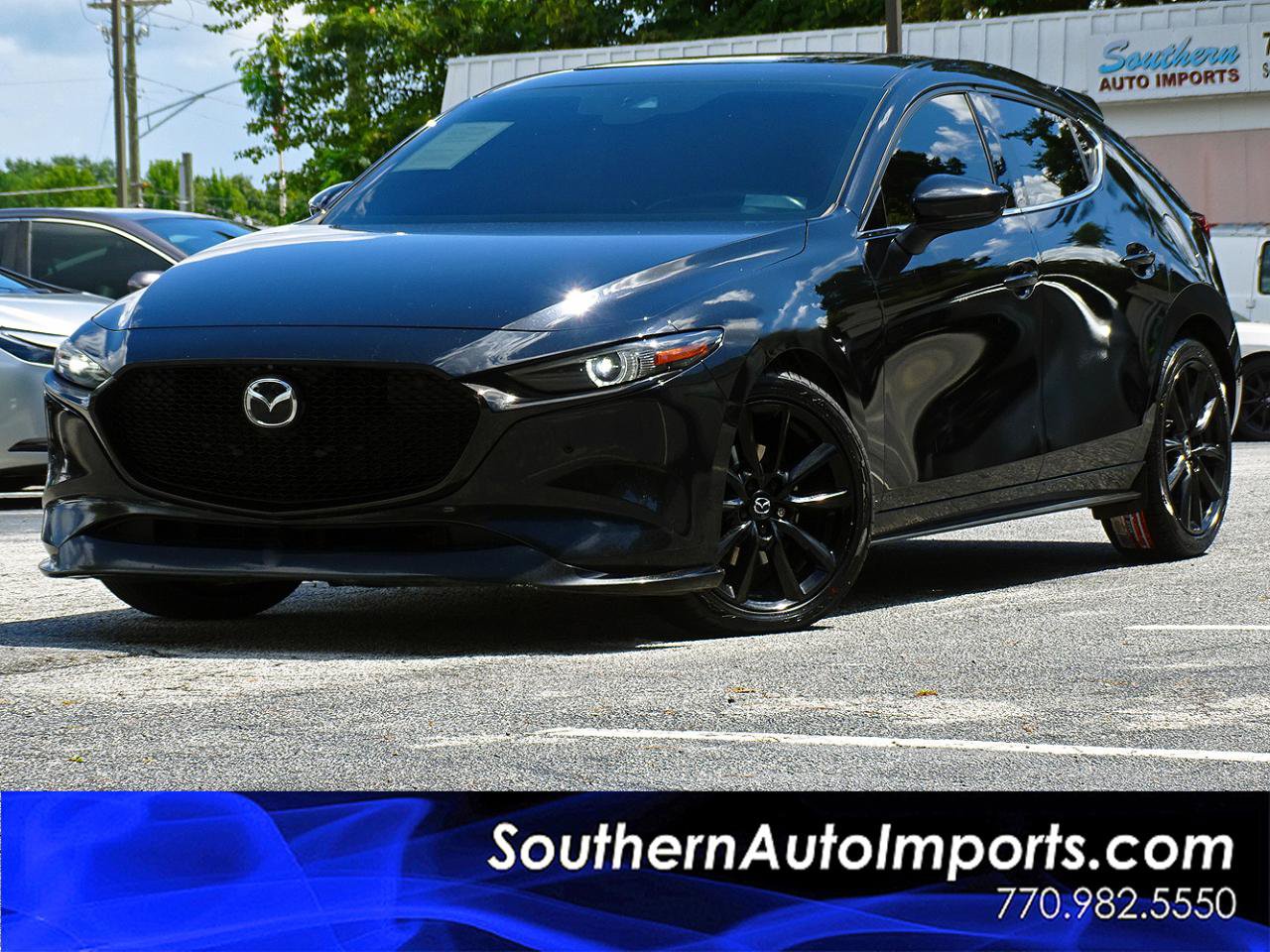 Used 2021 MAZDA MAZDA3 Hatchback w/Premium Plus Pkg AWD/4WD image 1