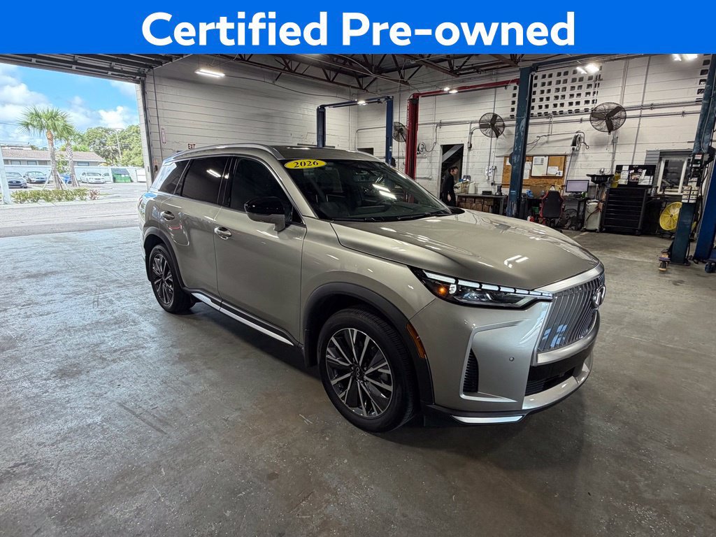 Certified 2026 INFINITI QX60 Luxe w/ Cargo Package FWD image 9
