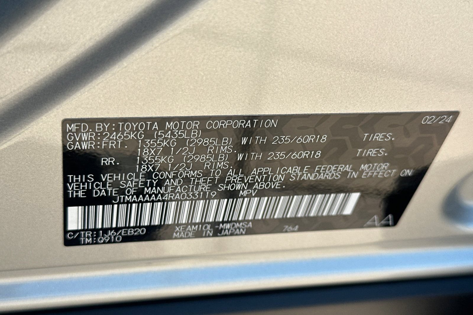 Used 2024 Toyota bZ4X FWD w/ Weather Package image 37