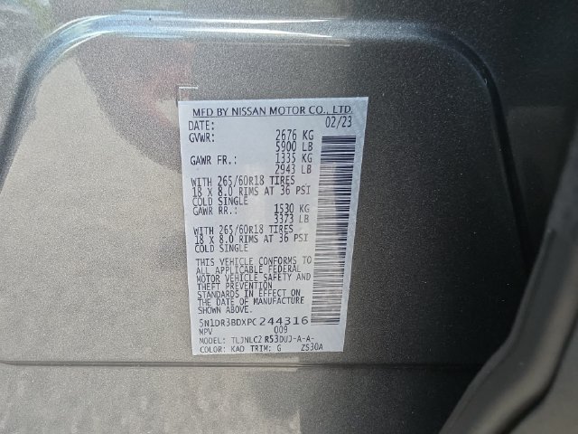 Used 2023 Nissan Pathfinder Rock Creek AWD/4WD image 32