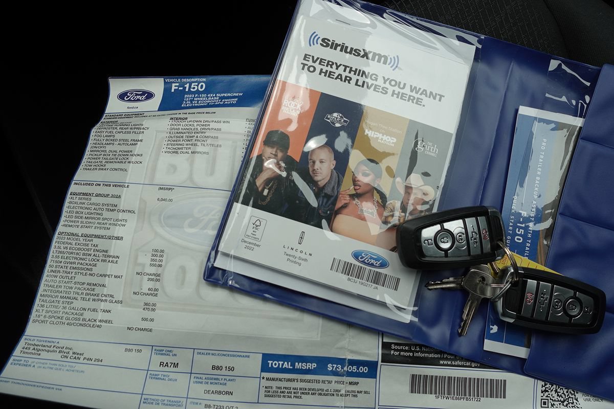 Used 2023 Ford F150 XLT w/ Equipment Group 302A High AWD/4WD image 37