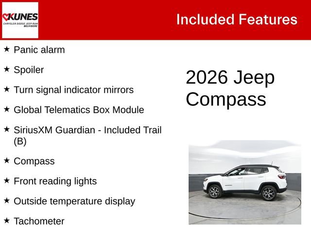 Used 2026 Jeep Compass Limited AWD/4WD image 4