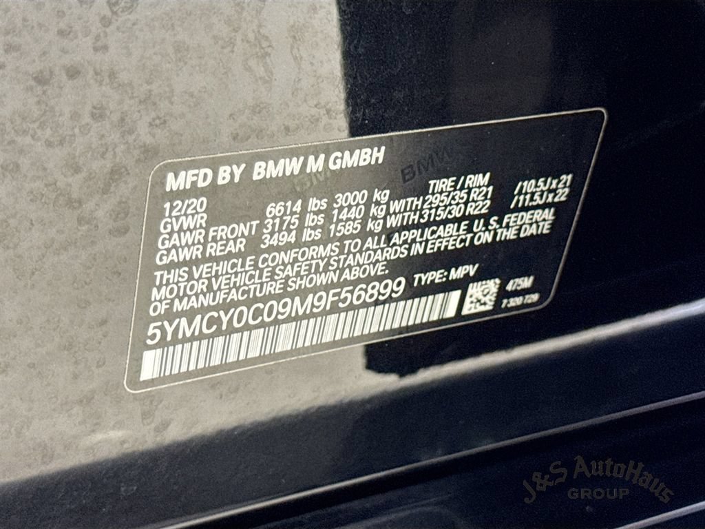 Used 2021 BMW X6 M w/ Executive Package AWD/4WD image 40