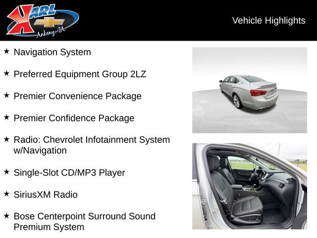 Certified 2020 Chevrolet Impala Premier w/ Premier Confidence Package FWD image 2