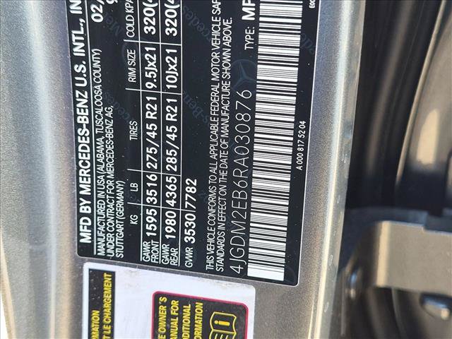 Certified 2024 Mercedes-Benz EQS 450+ 4MATIC SUV image 20