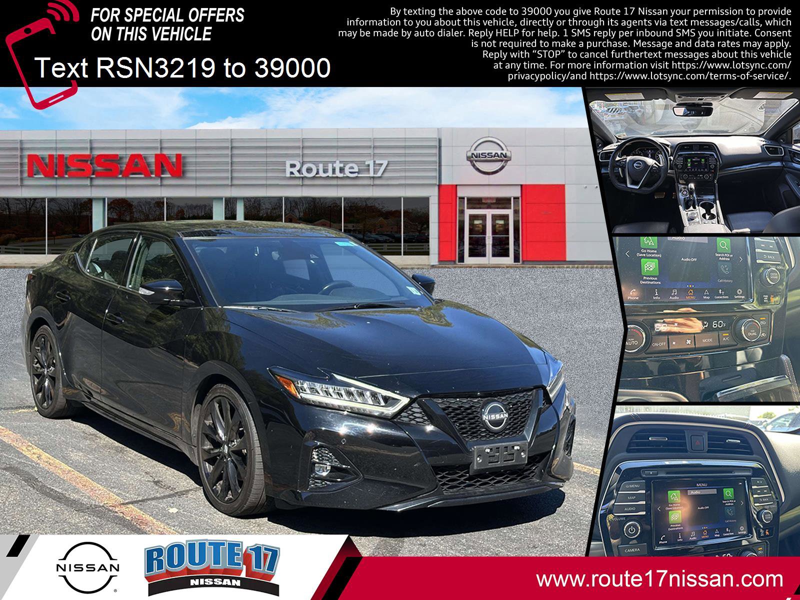 Used 2023 Nissan Maxima SR w/ Sport Mat Group