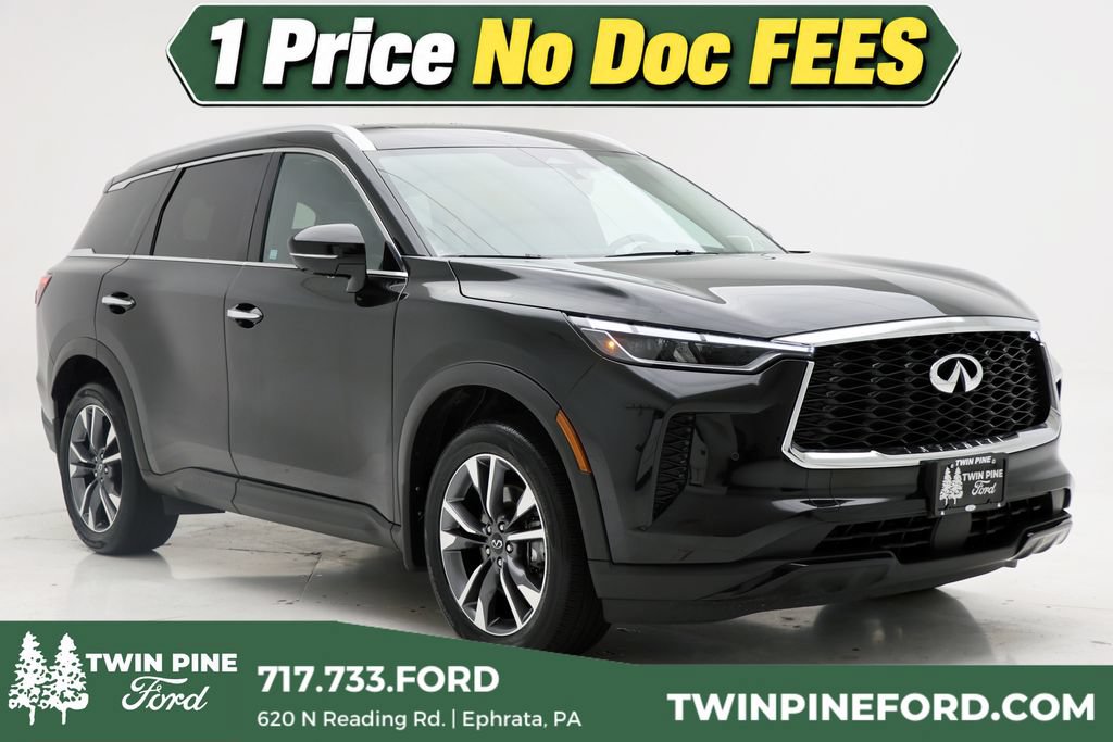 Used 2023 INFINITI QX60 Luxe w/ Vision Package AWD/4WD image 1
