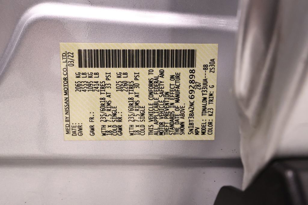 Used 2022 Nissan Rogue SV image 40