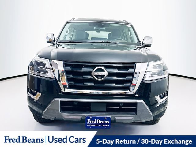 Used 2024 Nissan Armada Platinum w/ Captain's Chairs Package AWD/4WD video 2