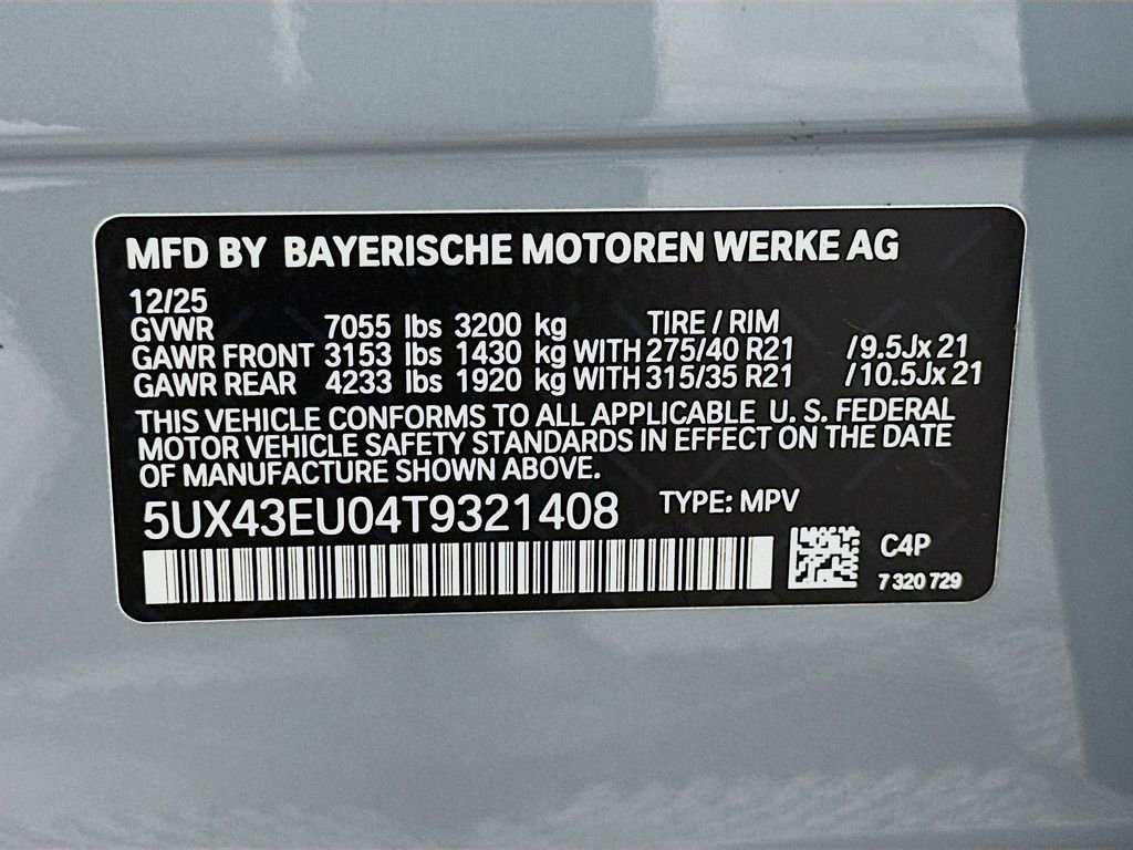 New 2026 BMW X5 xDrive50e w/ M Sport Package AWD/4WD image 24