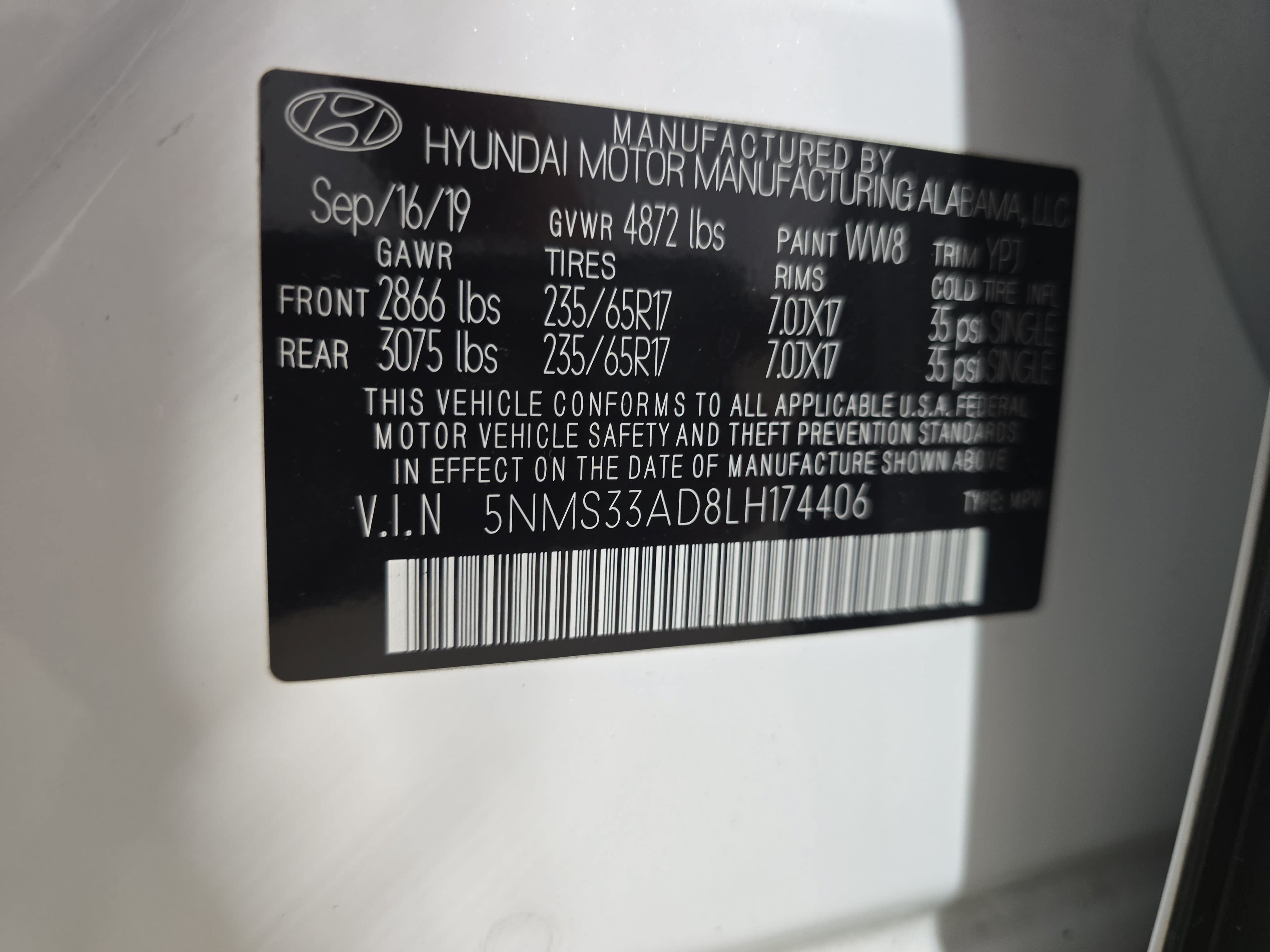 Used 2020 Hyundai Santa Fe SEL FWD image 31