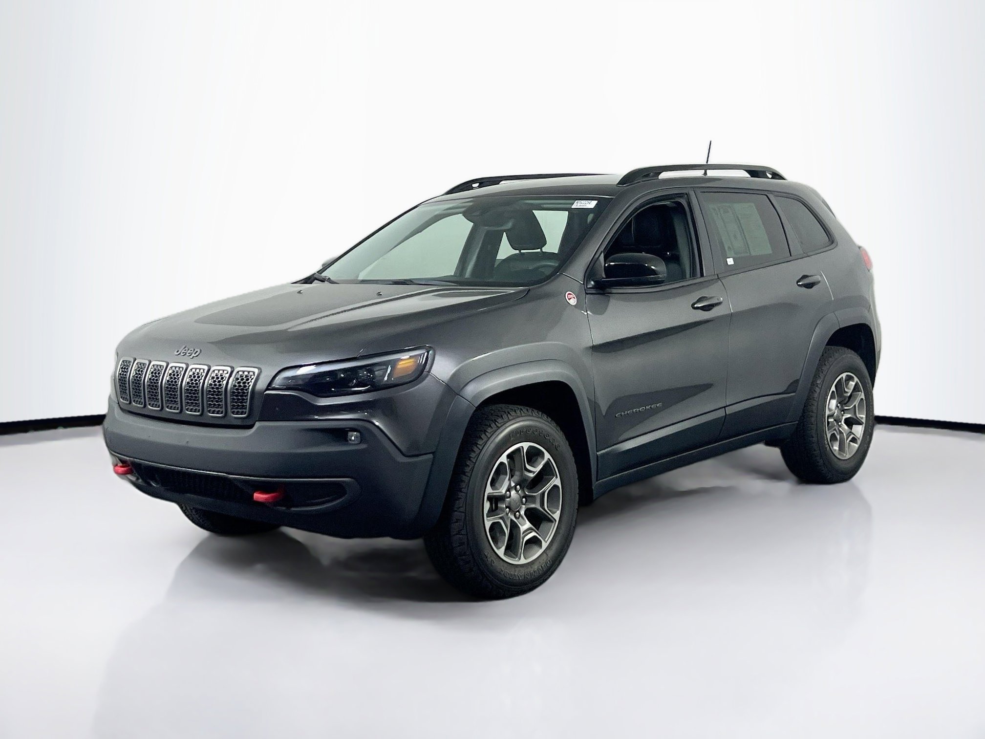 Used 2022 Jeep Cherokee Trailhawk w/ Premium Leather Package video 1