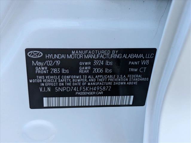 Used 2019 Hyundai Elantra SE w/ Cargo Package FWD image 23