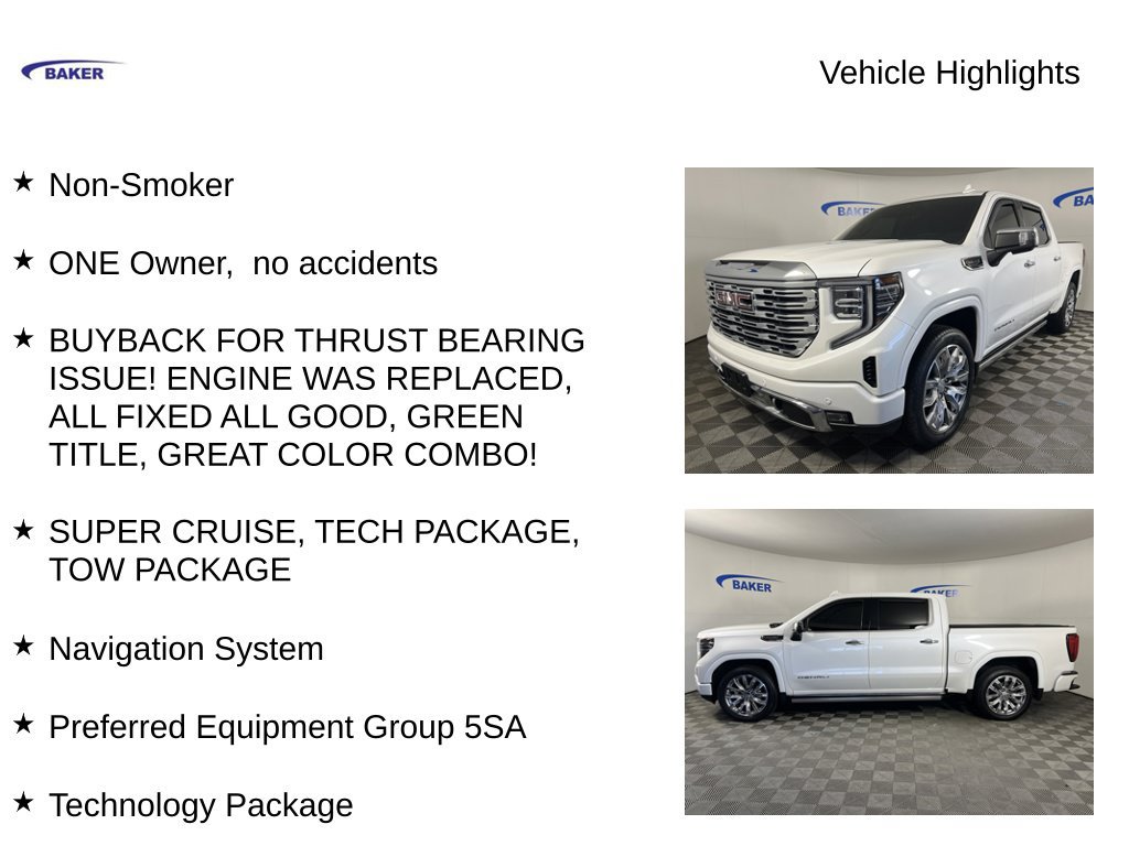 Used 2025 GMC Sierra 1500 Denali AWD/4WD image 4