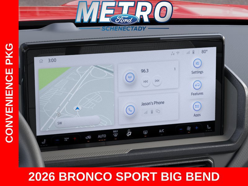 New 2026 Ford Bronco Sport Big Bend w/ Convenience Package AWD/4WD image 14