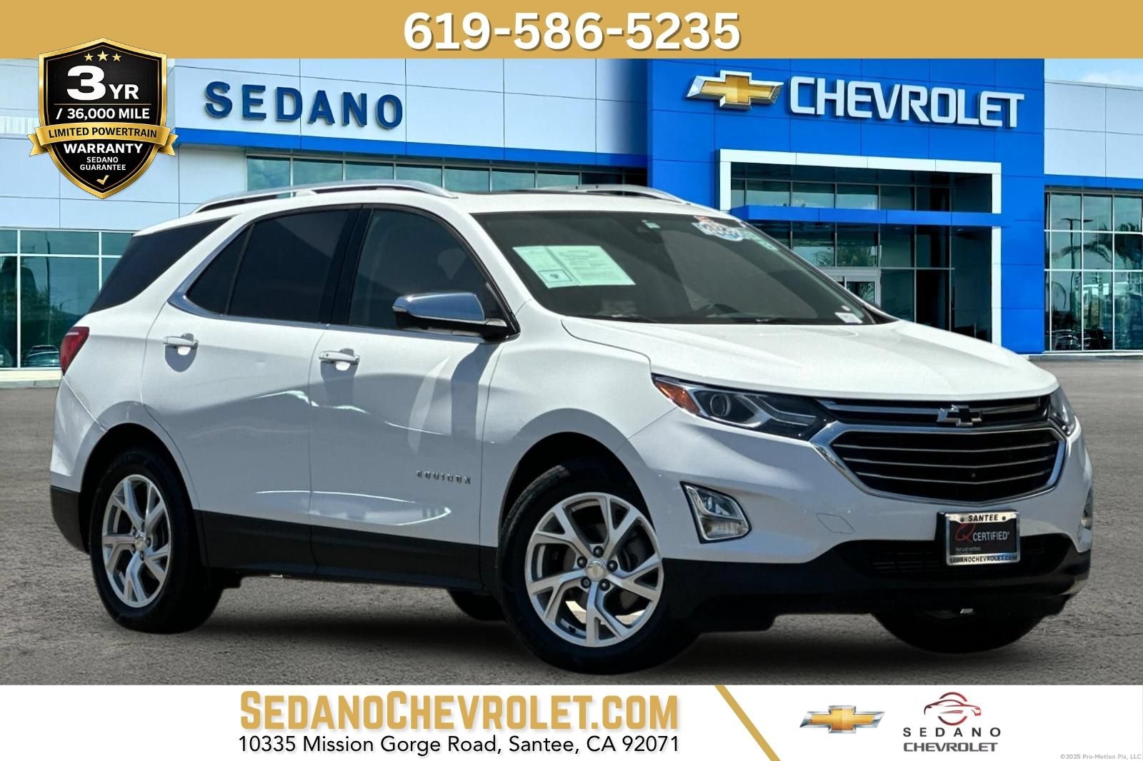 Used 2021 Chevrolet Equinox Premier FWD image 1