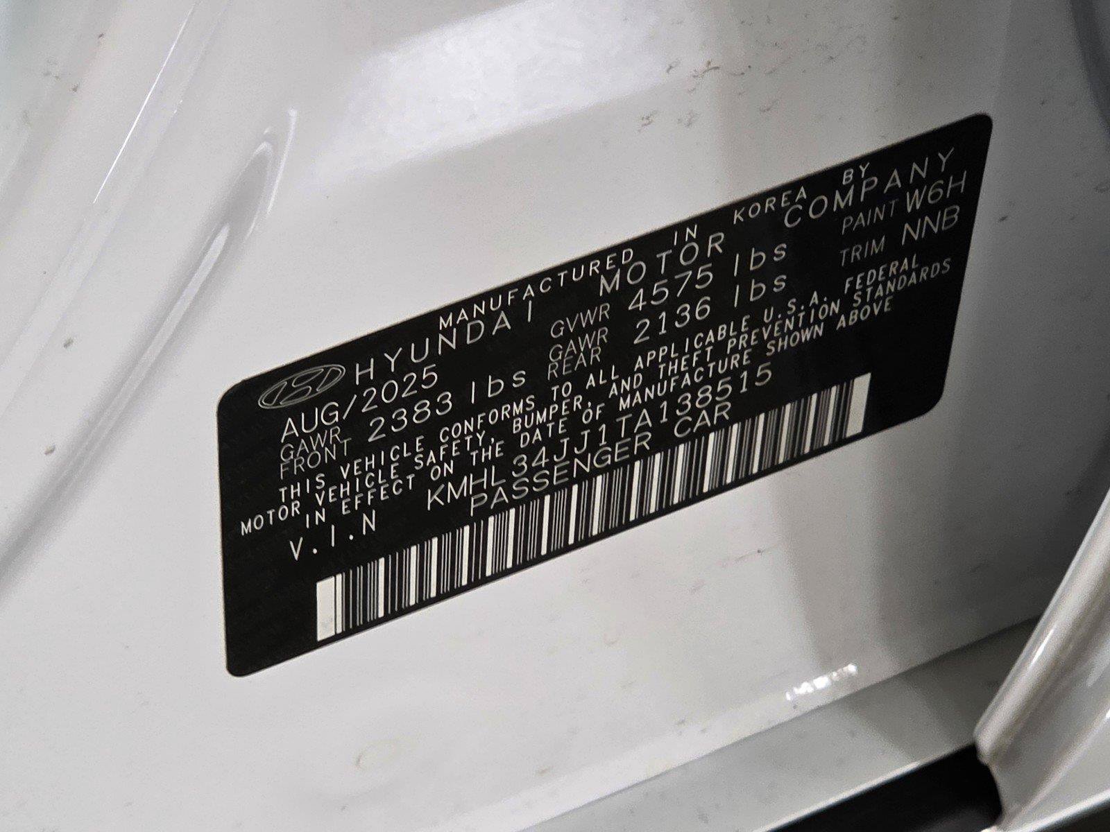 Certified 2026 Hyundai Sonata SEL FWD image 35