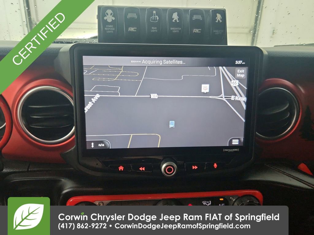 Certified 2021 Jeep Wrangler Unlimited Rubicon w/ Cold Weather Group image 18