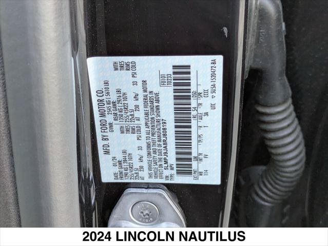Used 2024 Lincoln Nautilus Black Label w/ Jet Appearance Package (87T) AWD/4WD image 30
