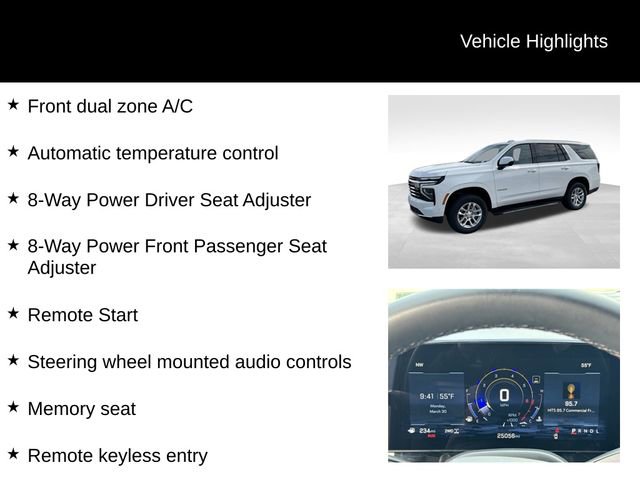 Certified 2025 Chevrolet Tahoe LT image 15