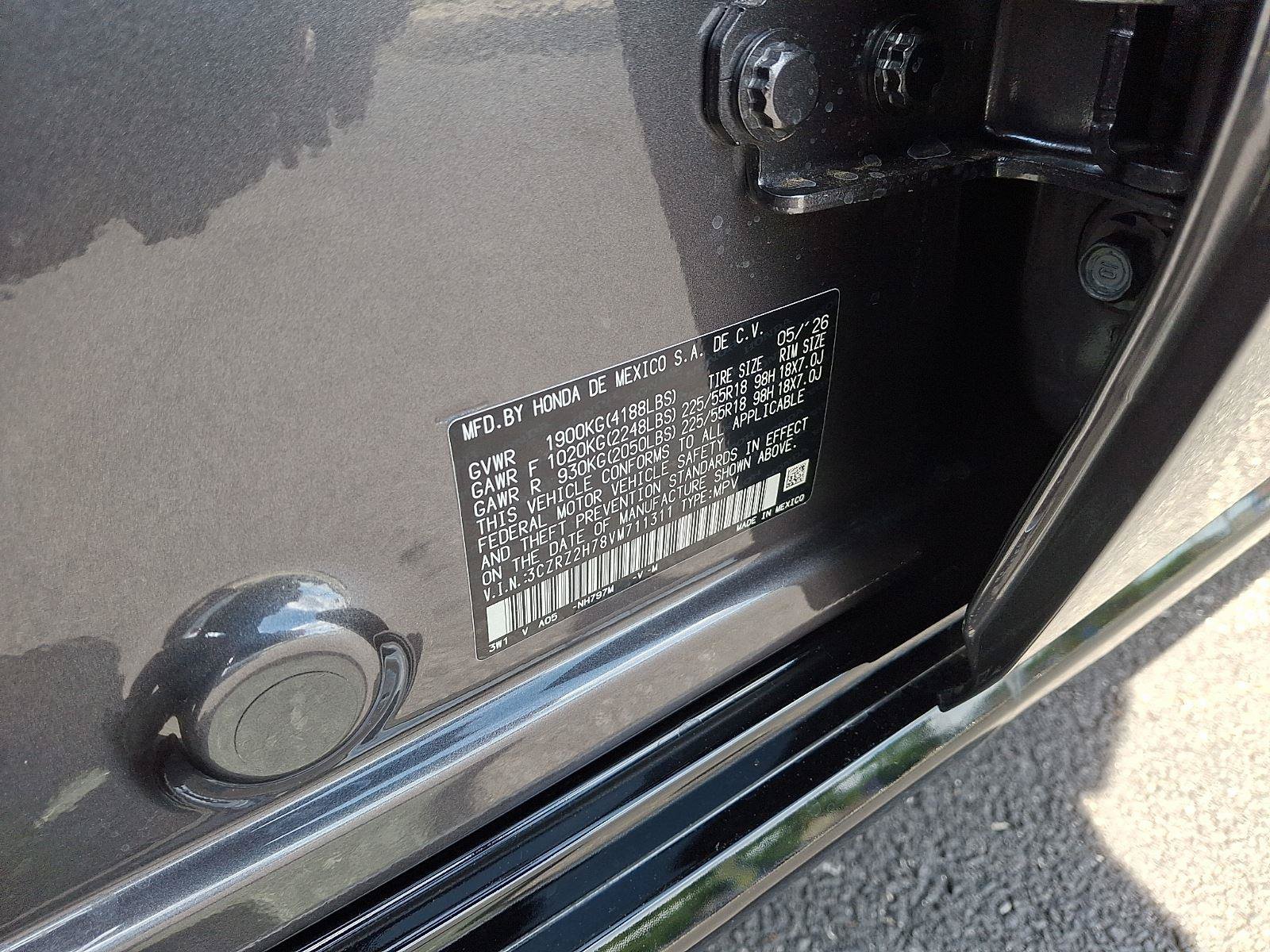 New 2027 Honda HR-V EX-L image 10