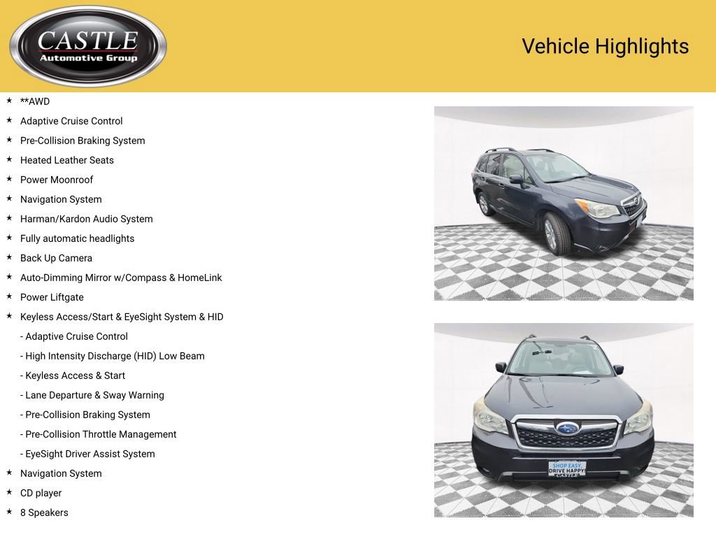 Used 2014 Subaru Forester 2.5i Touring image 4