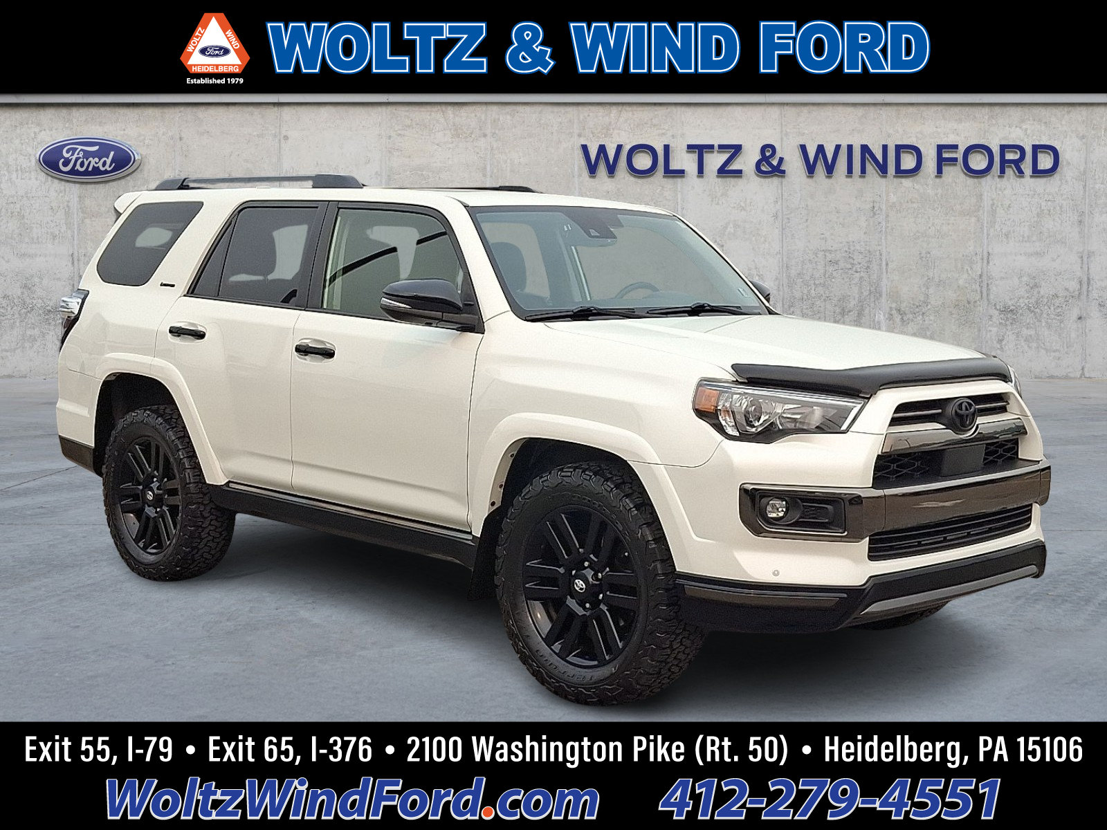 Used 2021 Toyota 4Runner Nightshade AWD/4WD image 1