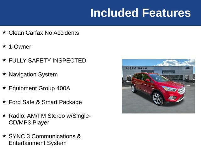 Used 2018 Ford Escape Titanium w/ Ford Safe & Smart Package AWD/4WD image 5