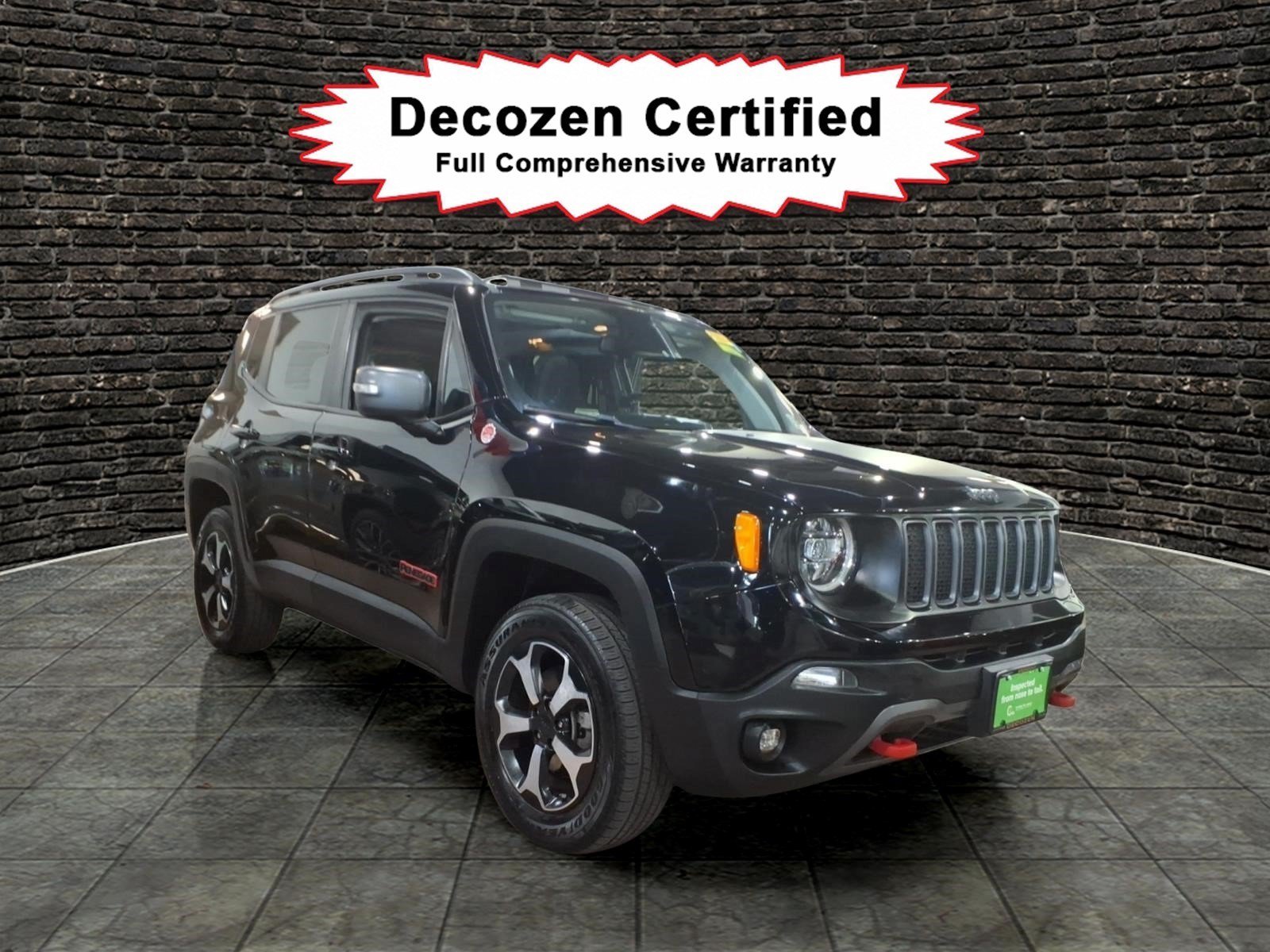 Certified 2019 Jeep Renegade Trailhawk w/ UConnect 8.4 Nav Group
