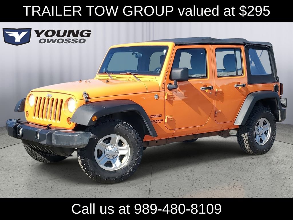 Used 2012 Jeep Wrangler Unlimited Sport w/ Trailer Tow Group
