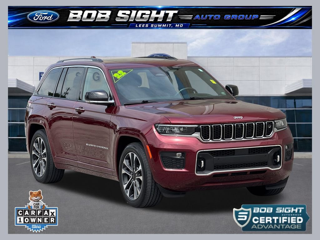 Used 2022 Jeep Grand Cherokee Overland w/ Adv Protech Group III