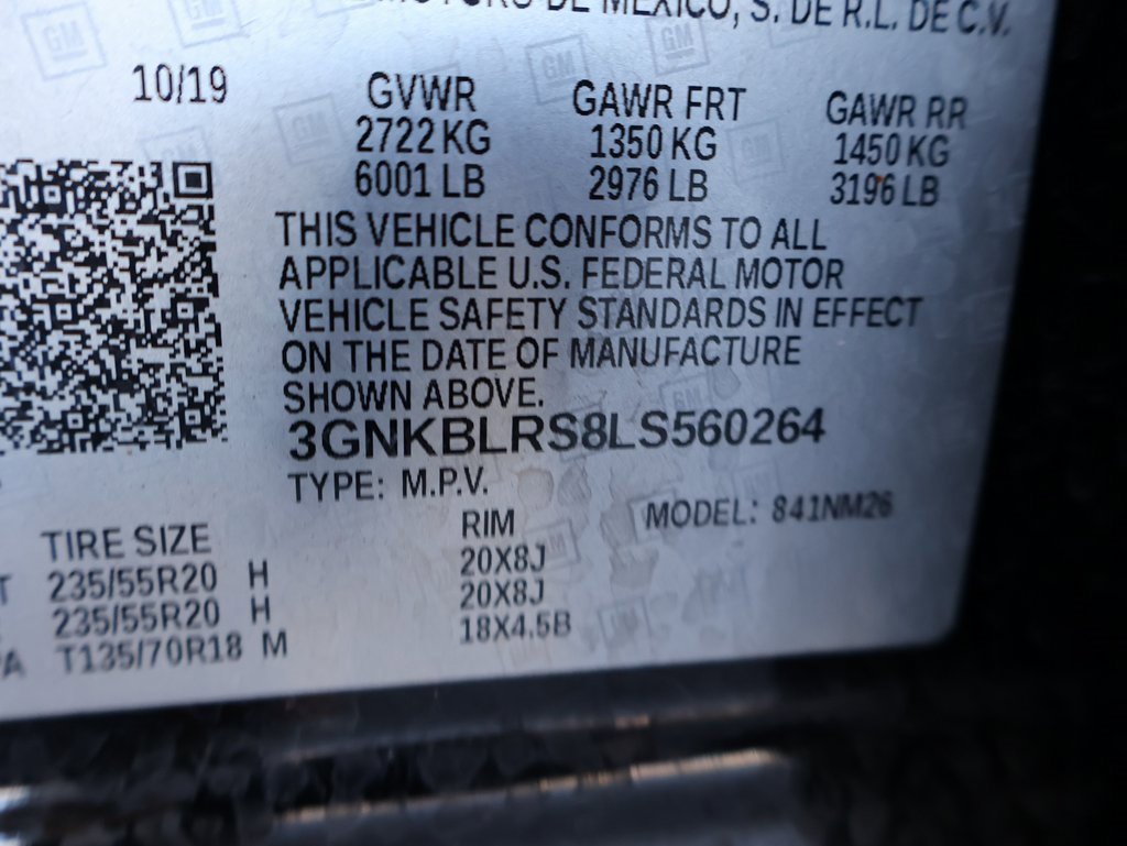 Used 2020 Chevrolet Blazer Premier w/ LPO, Black Grille Bar Package image 35