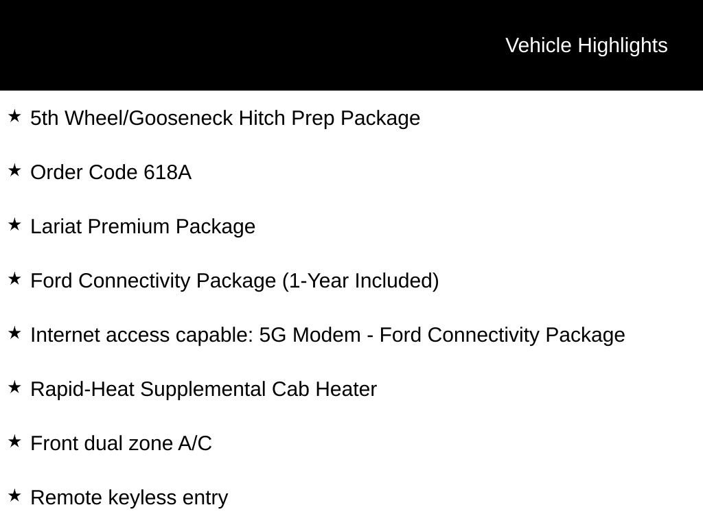 New 2026 Ford F350 Lariat w/ Black Appearance Package image 16