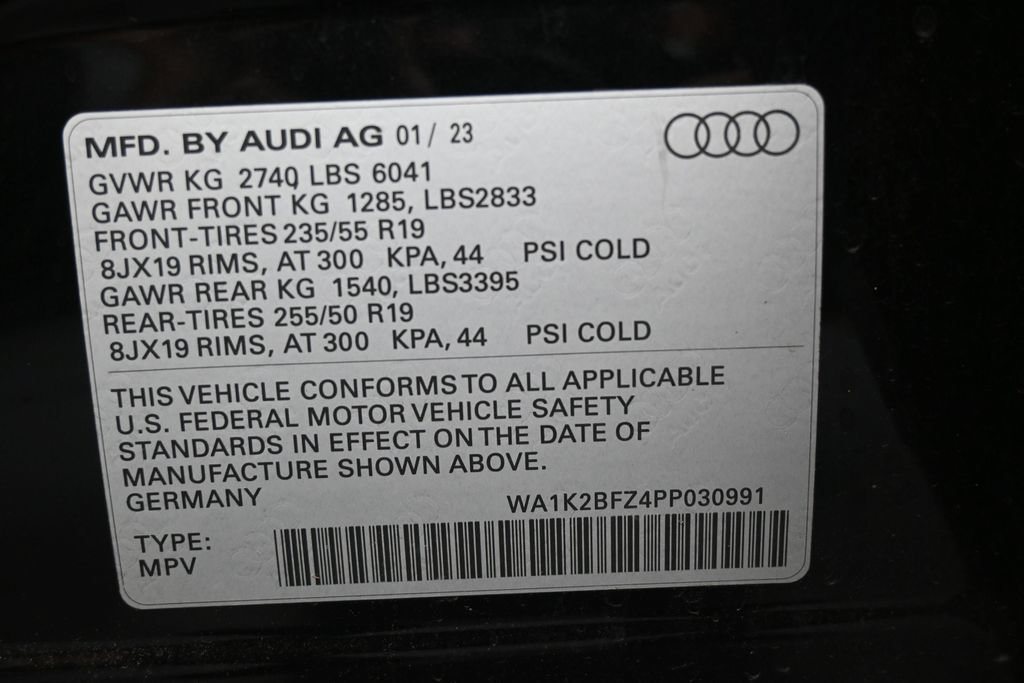 Used 2023 Audi Q4 e-tron Premium w/ Convenience Package AWD/4WD image 34