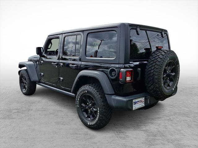 Certified 2022 Jeep Wrangler Unlimited Sport AWD/4WD image 3