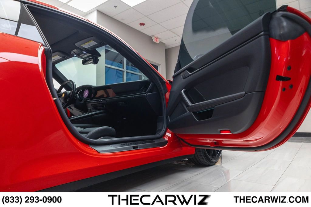 Used 2023 Porsche 911 Carrera T w/ Sportdesign Package RWD image 76